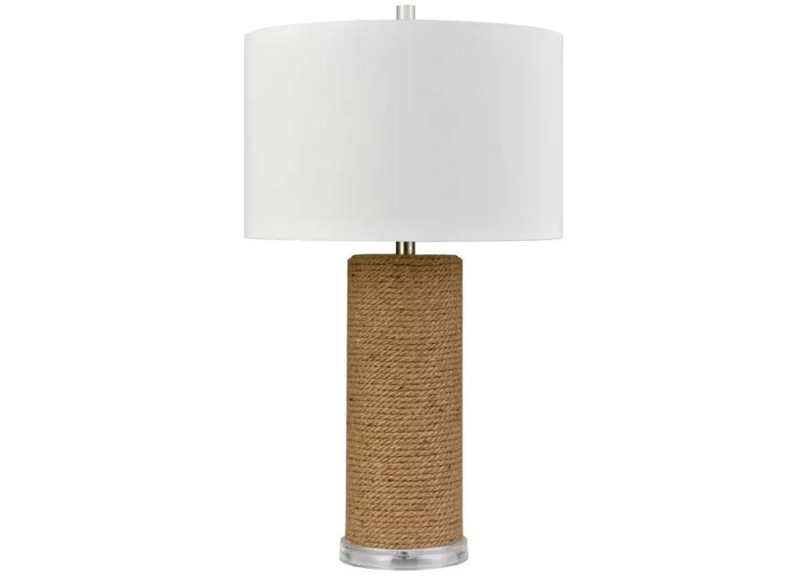 Sherman 27.5'' High 1-Light Table Lamp - Natural - Includes LED Bulb