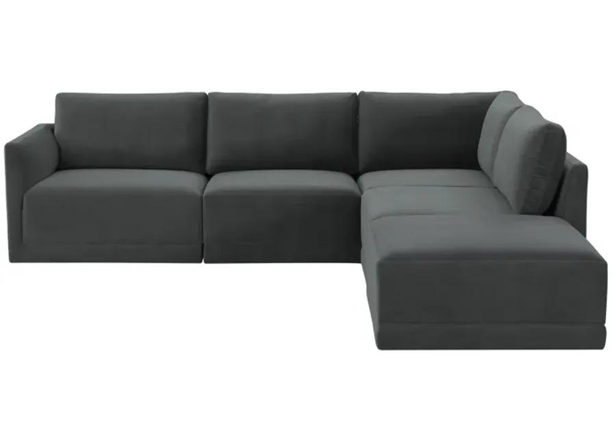 Willow Charcoal Modular RAF Sectional