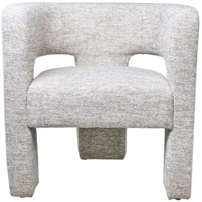 Round Back Chair - Beige