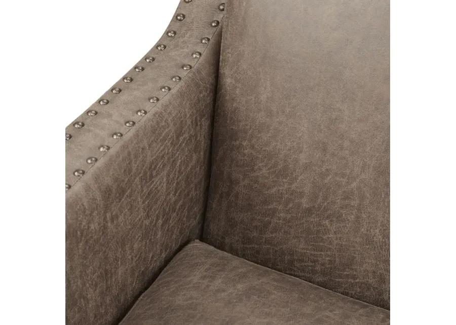 INK+IVY Shasta Brown Accent Chair