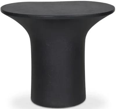 Yumi Outdoor Accent Table Black