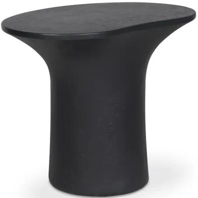 Yumi Outdoor Accent Table Black