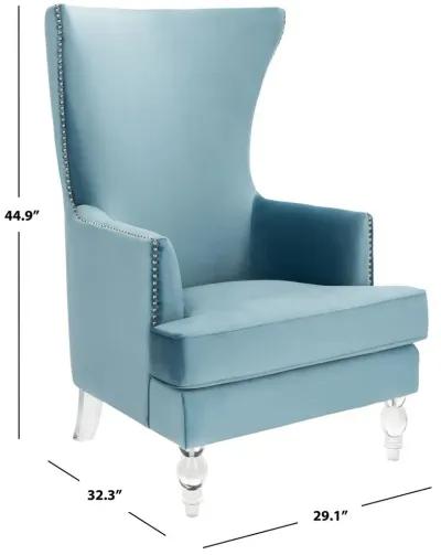 Geode Modern Wingback Chair