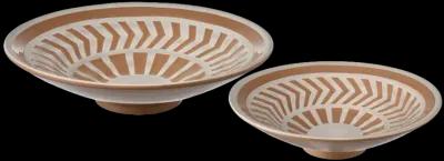 Aidy Bowl - Set of 2 Glazed Terracotta