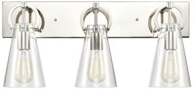 Gabby 23" Wide 3-Light Vanity Light - Polished Nickel