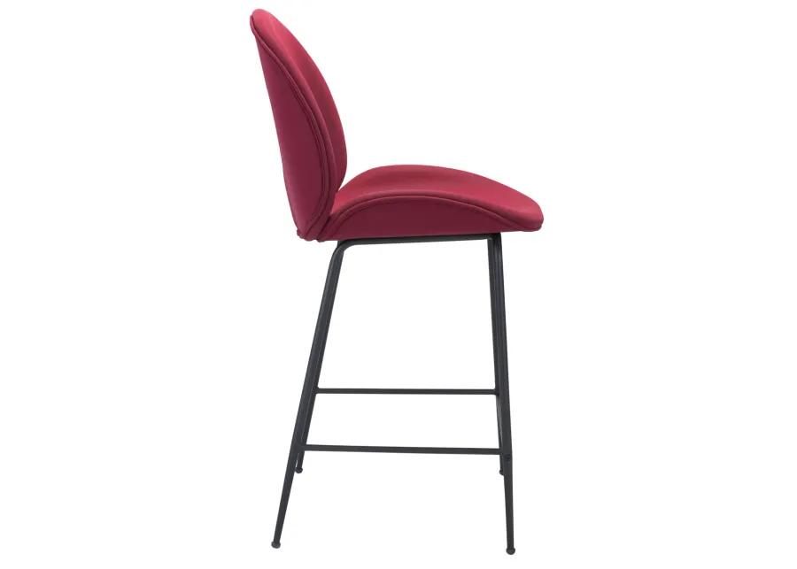 Miles Counter Stool Red