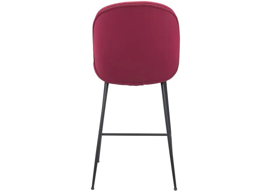 Miles Counter Stool Red