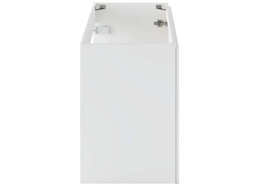 Vitality 36" Wall-Mount Bathroom Vanity (Sink Basin Not Included)