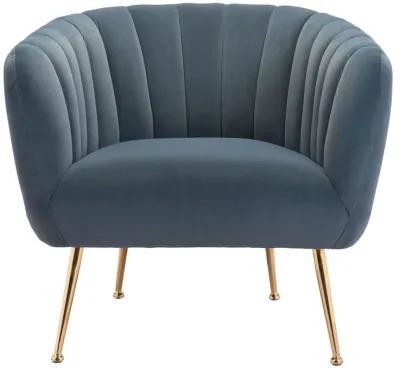 Deco Accent Chair Gray