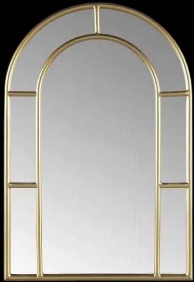 Regina Gold Arched Wall Mirror