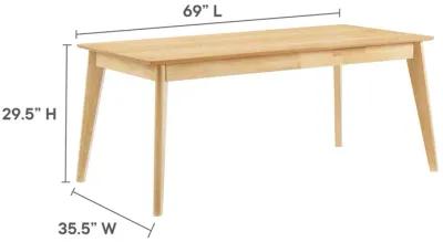 Oracle 69" Rectangle Dining Table