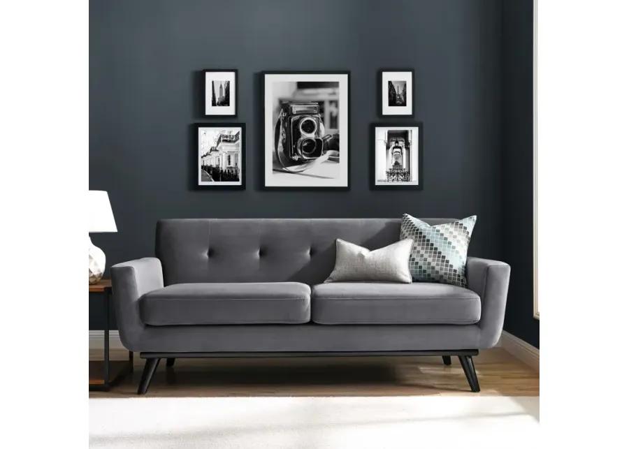 Engage Performance Velvet Loveseat