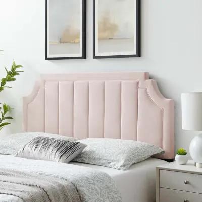 Alyona Channel Tufted Performance Velvet King/California Headboard