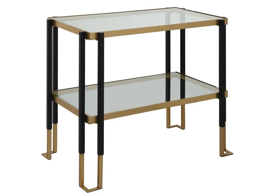 Kentmore Glass Side Table