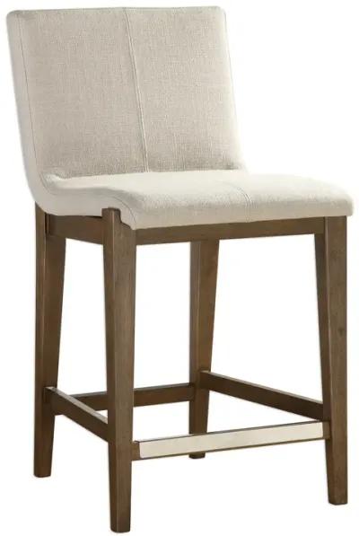 Klemens Linen Counter Stool