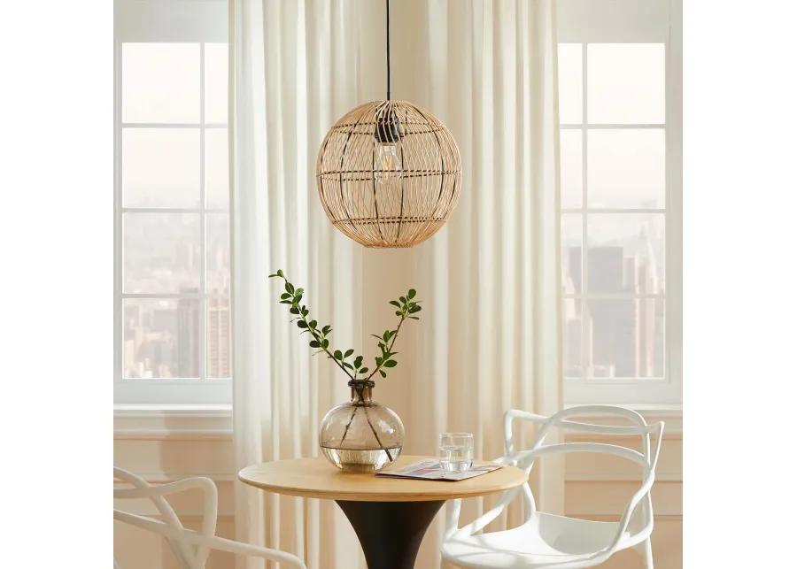 Nurture Rattan Pendant Light