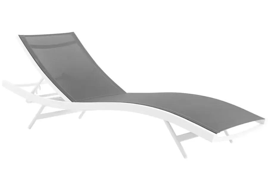 Glimpse Outdoor Patio Mesh Chaise Lounge Set of 2