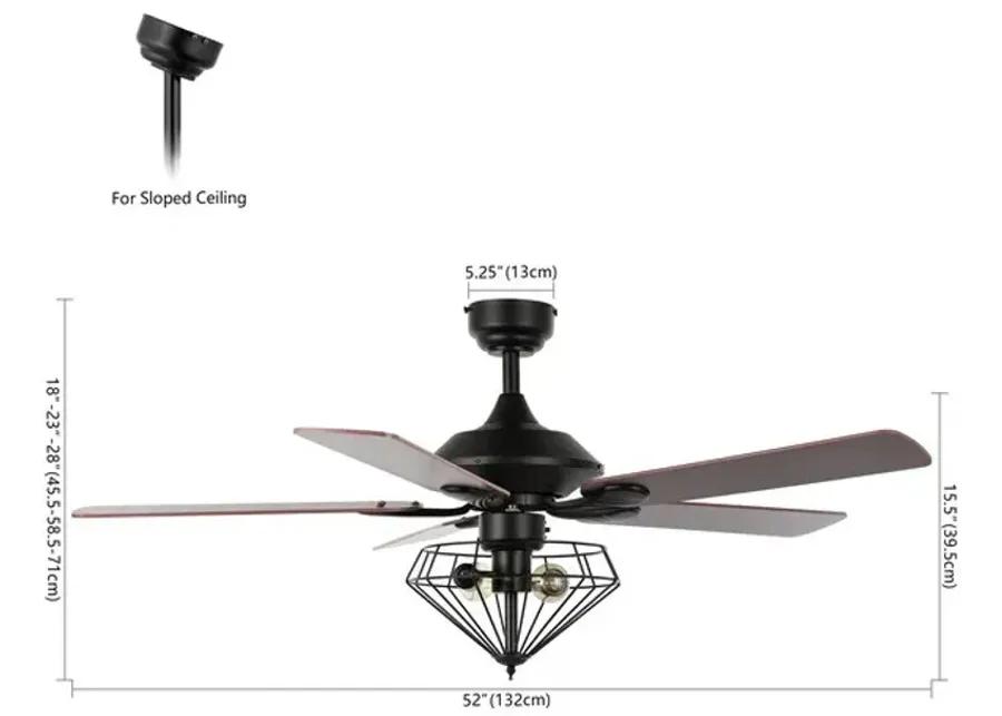 CRISTA CEILING FAN/REMOTE