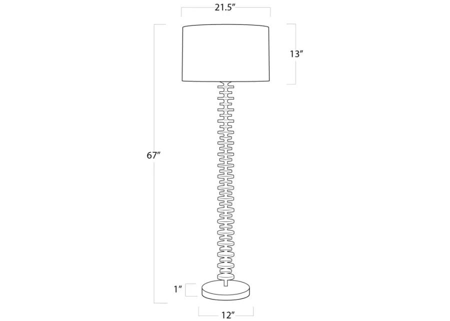 Fishbone Floor Lamp