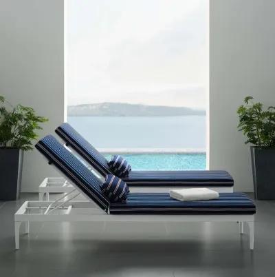 Perspective Cushion Outdoor  Chaise Lounge Chair