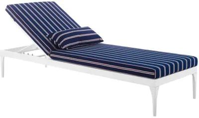 Perspective Cushion Outdoor  Chaise Lounge Chair