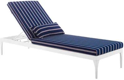 Perspective Cushion Outdoor  Chaise Lounge Chair