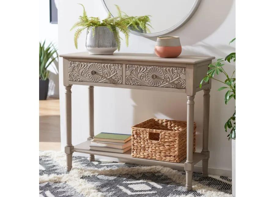 JOSIE 2 DRAWER CONSOLE TABLE 