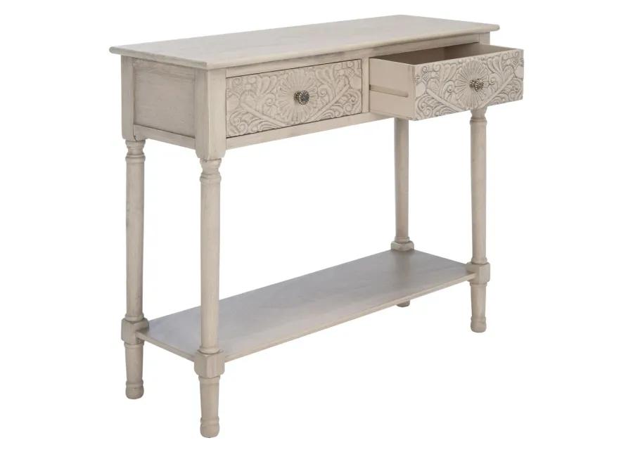 JOSIE 2 DRAWER CONSOLE TABLE 