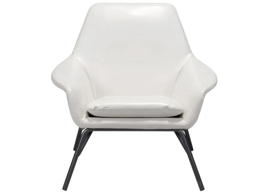 Javier Accent Chair White