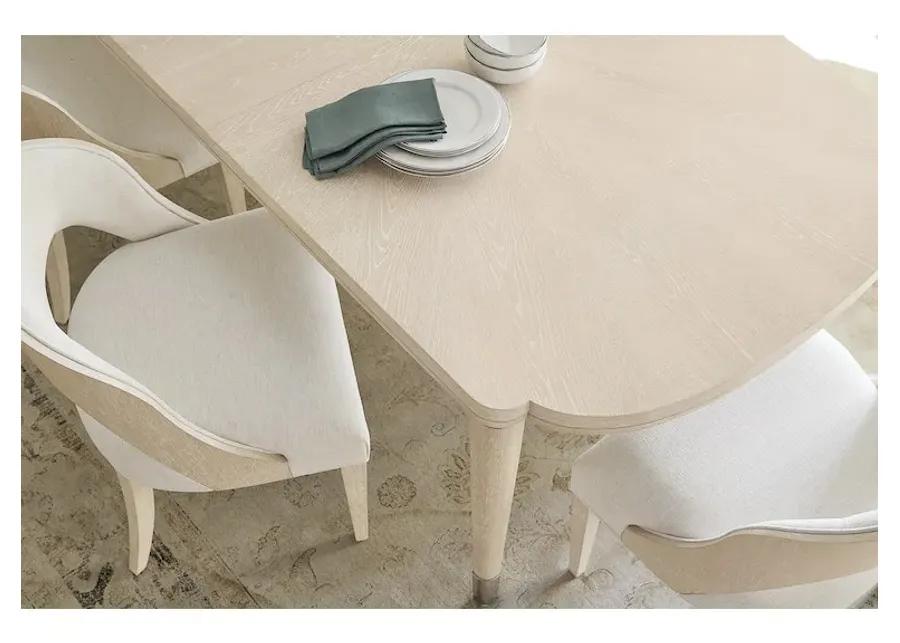 Nouveau Chic Rectangle Dining Table w/1-22in Leaf