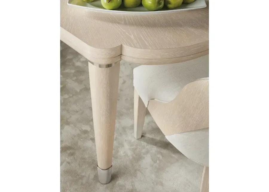 Nouveau Chic Rectangle Dining Table w/1-22in Leaf