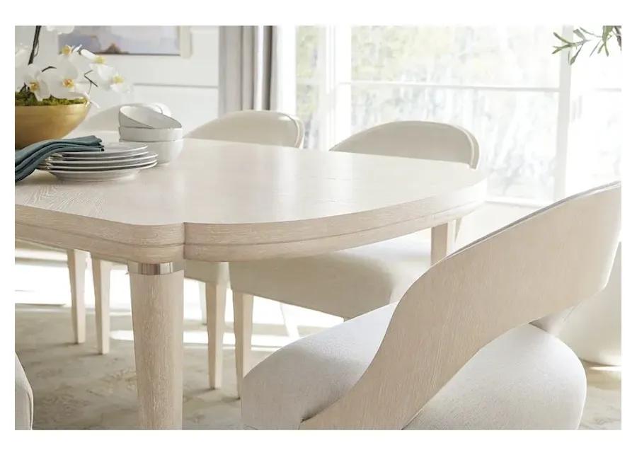 Nouveau Chic Rectangle Dining Table w/1-22in Leaf