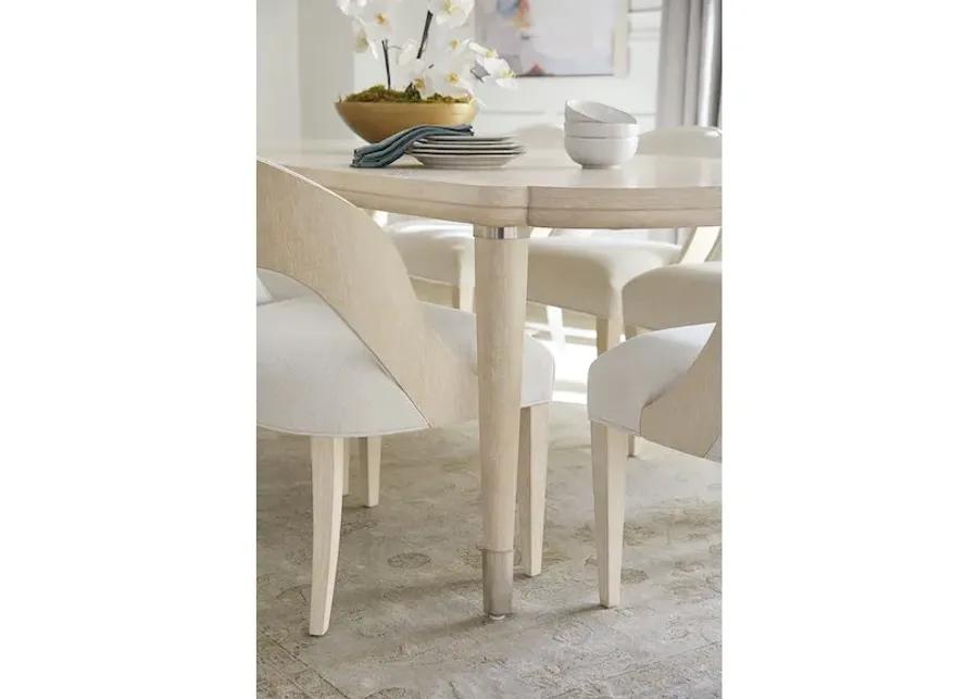 Nouveau Chic Rectangle Dining Table w/1-22in Leaf