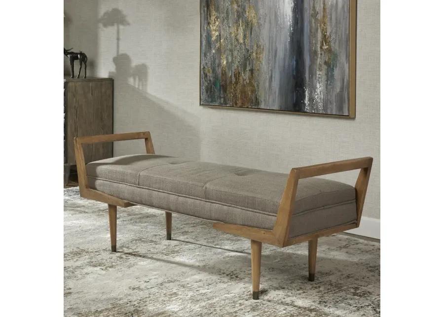 Waylon Mid-Century Modern Bench