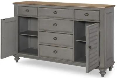 Kingston (Sandalwood Brown + Tweed Gray) Dresser