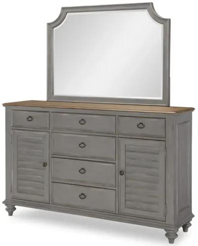 Kingston (Sandalwood Brown + Tweed Gray) Dresser