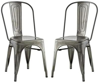 Promenade Outdoor Dining Side Chair - Set of 2