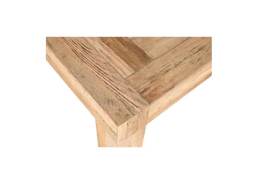 EVANDER COFFEE TABLE AGED OAK