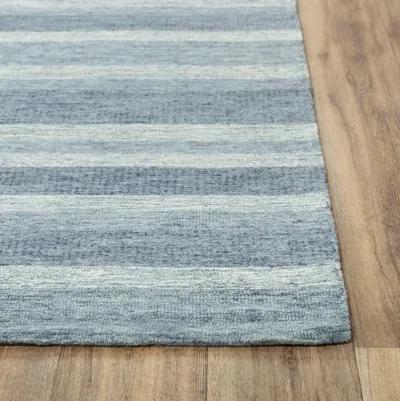 Taylor Blue  Wool 5' x 7'6" Rectangle Rug