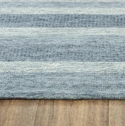 Taylor Blue  Wool 5' x 7'6" Rectangle Rug