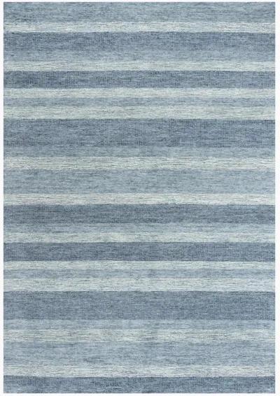 Taylor Blue  Wool 5' x 7'6" Rectangle Rug