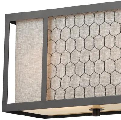 Filmore 35" Wide 4-Light Chandelier - Oil Rubbed Bronze