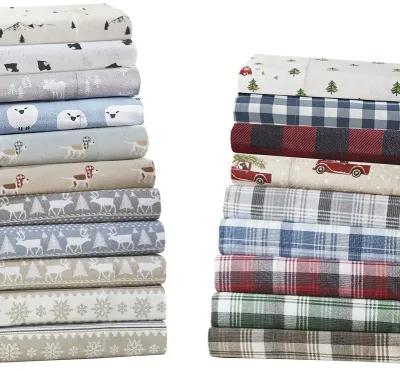 Woolrich Flannel Tan Dog Sheet Set