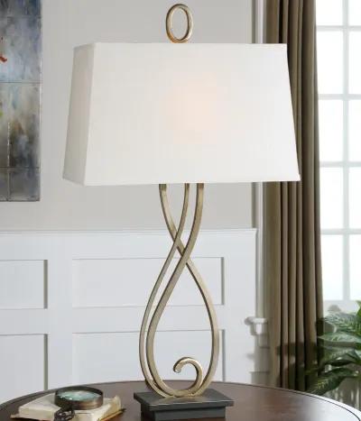 Ferndale Scroll Metal Lamp