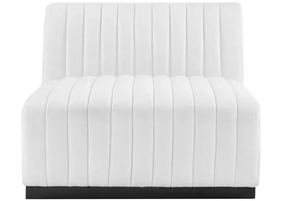 Conjure Channel Tufted Upholstered Fabric Sofa