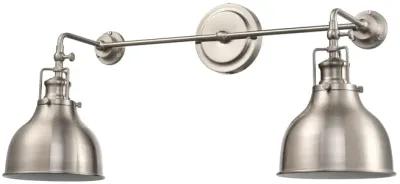 Skillet 12" High 2-Light Sconce - 