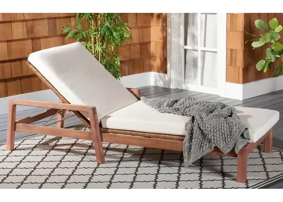 Donnamaria Wicker Sun Lounger