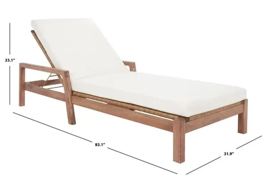 Donnamaria Wicker Sun Lounger