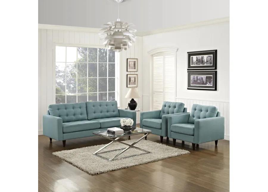 Empress Sofa and Armchairs Set of 3