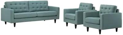 Empress Sofa and Armchairs Set of 3